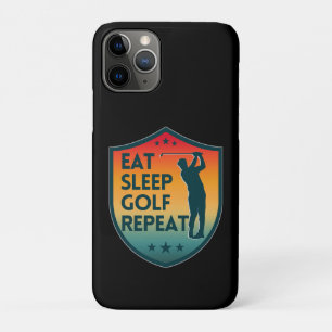 ESSEN SIE SCHLAFGOLF WIEDERHOLEN Case-Mate iPhone HÜLLE