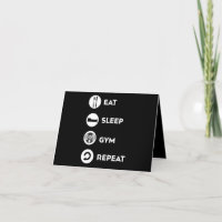 ESSEN SIE SCHLAFGYM WIEDERHOLEN