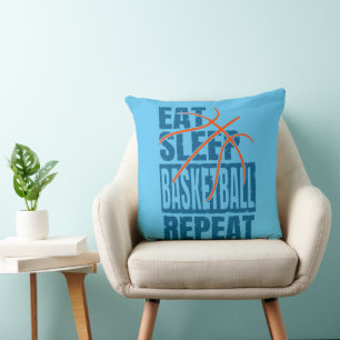 ESSEN SIE SLEEP BASKETBALL WIEDERHOLEN KISSEN