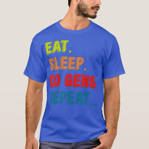 Essen Sie Sleep Do Gens Wiederholung DBD Gaming Ou T-Shirt