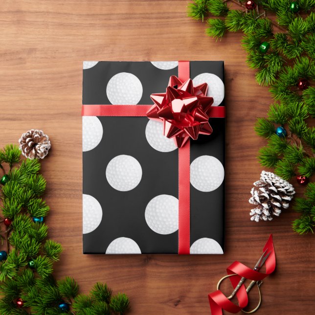 Essen Sie Sleep Golf Wrapping Papier Geschenkpapier (Feiertagsgeschenk)