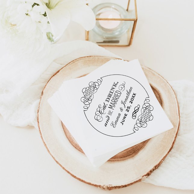 Essen Sie trinken und seien Sie Verheirateter Schw Serviette (Von Creator hochgeladen)