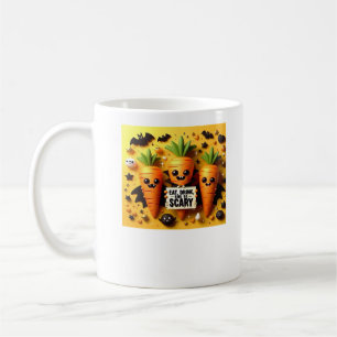 Essen Sie trinken und sind Sie Beängstigend Retro Kaffeetasse