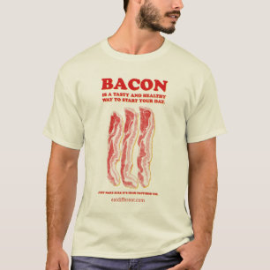 Essen Sie unterschiedliches: Essen Sie Speck T-Shirt
