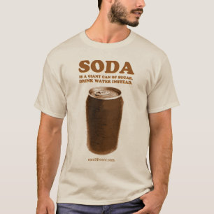 Essen Sie unterschiedliches: Trinken Sie nicht T-Shirt