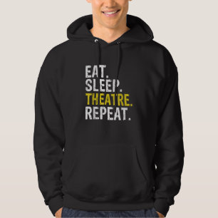 Essen Sleep Atre Wiederholung Schauspieler Geschen Hoodie