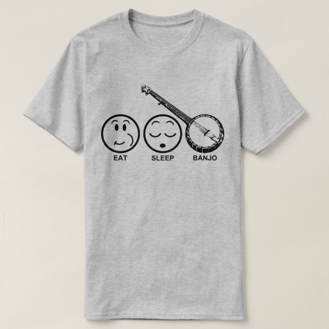 Essen Sleep Banjo T-Shirt (Design vorne)
