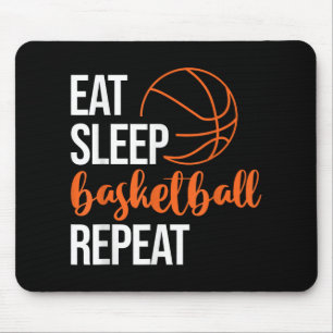 Essen Sleep Basketball Wiederholen Spaß Sport Moti Mousepad