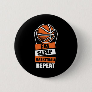 Essen Sleep Basketball Wiederholen Spielertrainer Button