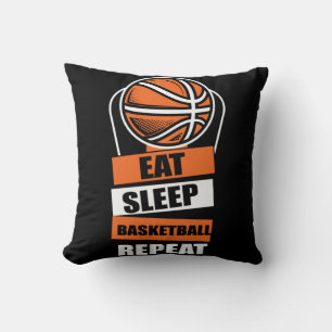 Essen Sleep Basketball Wiederholen Spielertrainer Kissen