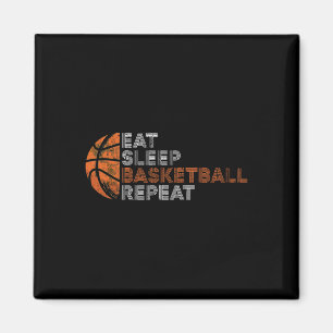 Essen Sleep Basketball Wiederholung für Männer Fra Magnet