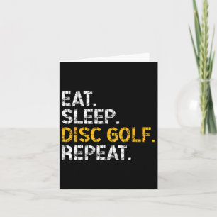 Essen Sleep Disk Golf Wiederholung Disk Golf Playe Karte