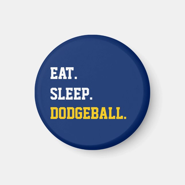Essen Sleep Dodgeball Magnet (Vorne)