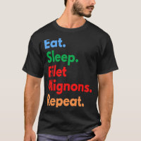 Essen Sleep Filet Mignons Wiederholung für Filet M