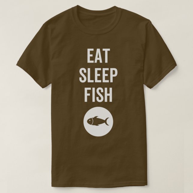 Essen Sleep Fish Classic TShirt (Design vorne)