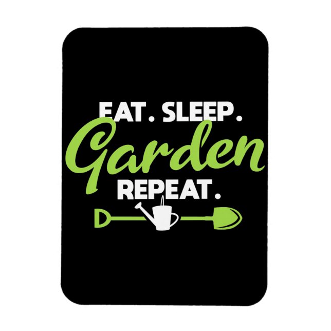 Essen Sleep Garden Wiederholung Magnet (Vertikal)