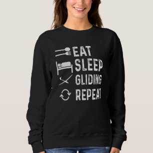 Essen Sleep Gliding Wiederholung, Liebe to Glide,  Sweatshirt