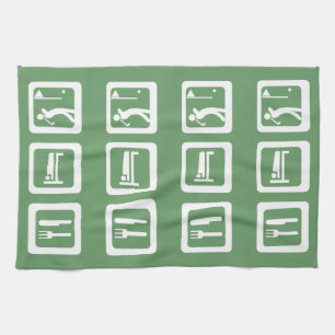 Essen Sleep Golf Handtuch