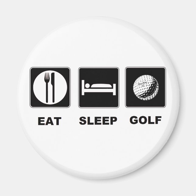 Essen Sleep Golf Magnet (Vorne)