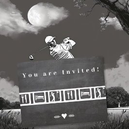 Essen Sleep Golf Postkarte