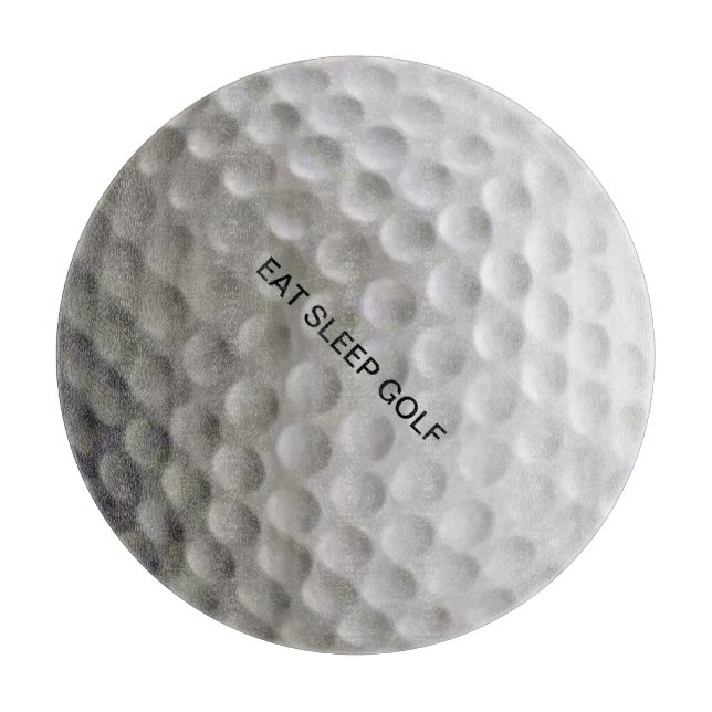 Essen Sleep Golf Schneidebrett (Vorderseite)