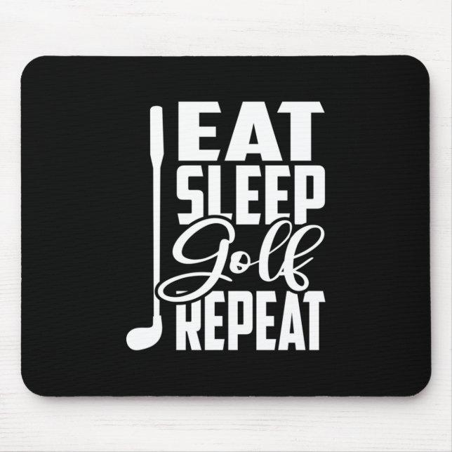 Essen Sleep Golf Wiederholung Mousepad (Vorne)