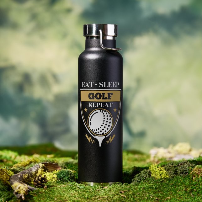 Essen Sleep Golf Wiederholung Trinkflasche (Außenbereich)