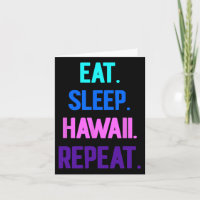 Essen Sleep Hawaii Wiederholung Aloha Vibes Tiki L