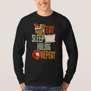 Essen Sleep Huling Wiederholung Huling T-Shirt