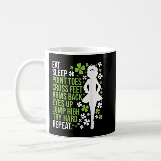 Essen Sleep Irish Dance Irish Dancer Ceili Reel Da Kaffeetasse (Links)