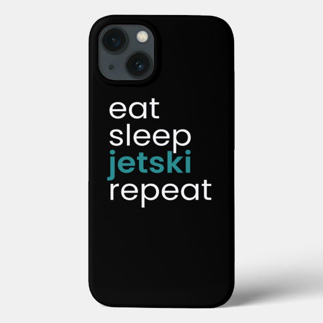 Essen Sleep Jetski Wiederholung Case-Mate iPhone Hülle (Rückseite)