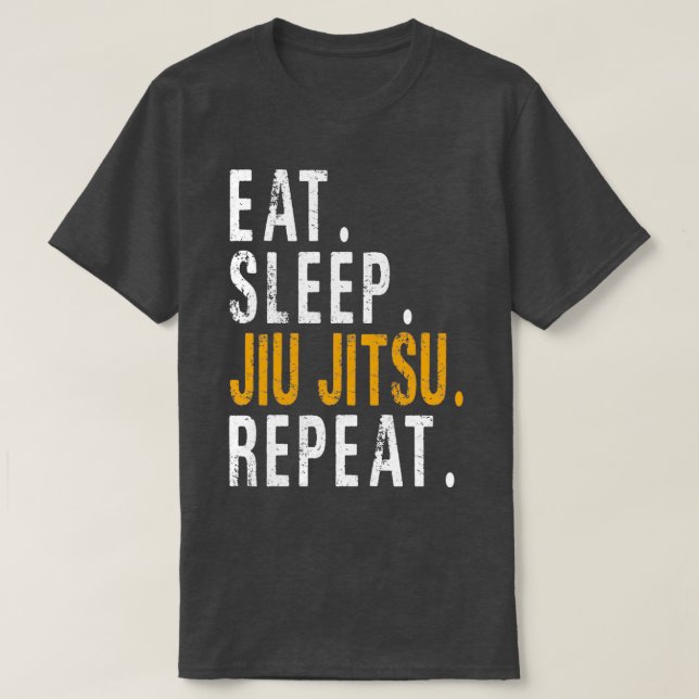 Essen Sleep jiu jitsu Wiederholung EssentialCopy T-Shirt (Design vorne)