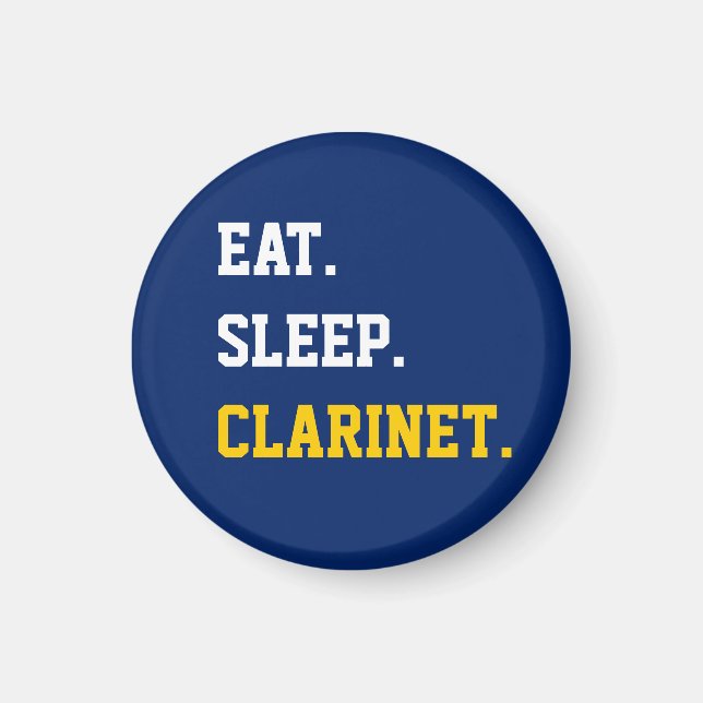 Essen Sleep Klarinette Magnet (Vorne)