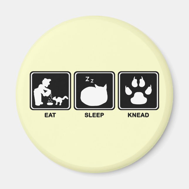 Essen Sleep Knead Magnet (Vorne)