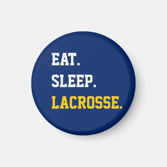 Essen Sleep Lacrosse Magnet (Vorne)