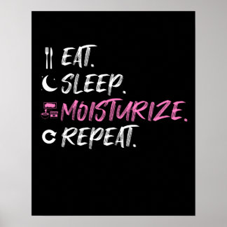 Essen Sleep Moisturize Skin Lover Esse Poster