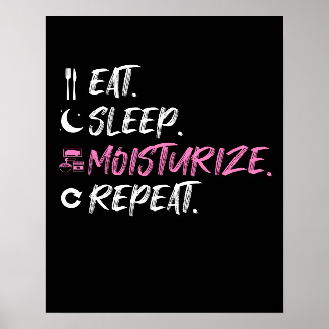 Essen Sleep Moisturize Skin Lover Esse Poster (Vorne)