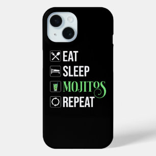 Essen Sleep Mojitos Wiederholung Case-Mate iPhone Hülle