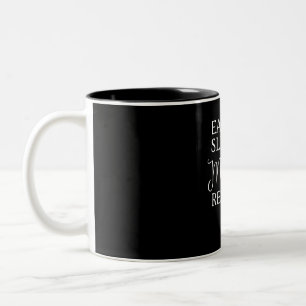 Essen Sleep Musicals wiederholen Broadway Schauspi Zweifarbige Tasse