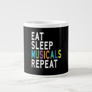 Essen Sleep Musicals Wiederholung, Broadway Schaus Jumbo-Tasse