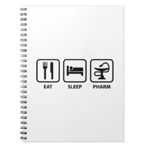 Essen Sleep Pharm Notizblock