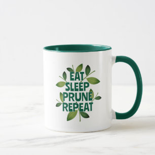 Essen Sleep Prune Wiederholen Kaffee Tasse für Gär