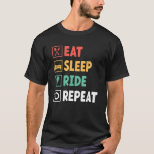 Essen Sleep Ride Wiederholung Air Adventure Balloo T-Shirt
