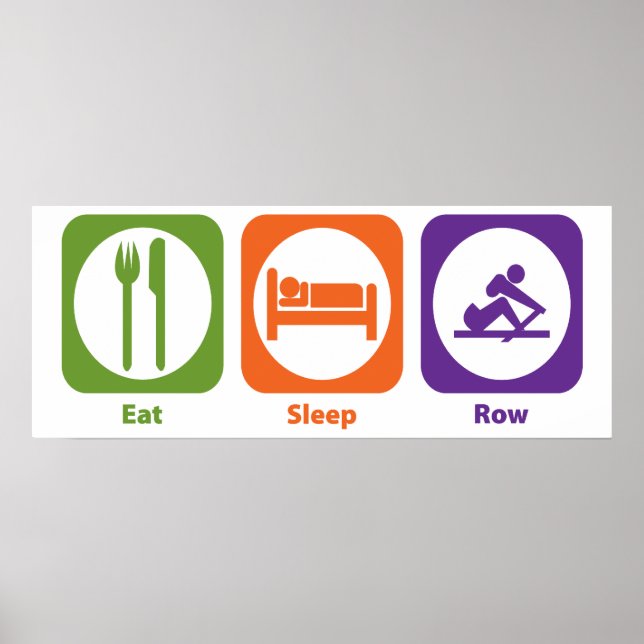 Essen Sleep Row Poster (Vorne)