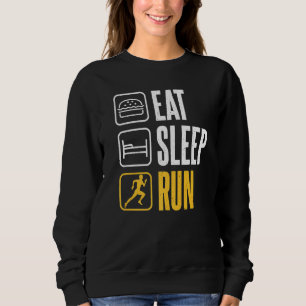 Essen Sleep Run Marathon Runner Sweatshirt