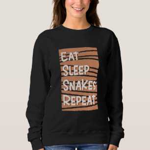Essen Sleep Schlangen Wiederholung Python Viper Sc Sweatshirt