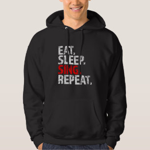 Essen Sleep Sing Wiederholung Lead Vocalist Vox Fr Hoodie