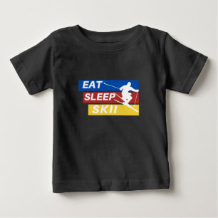 Essen Sleep Skii Baby T-shirt