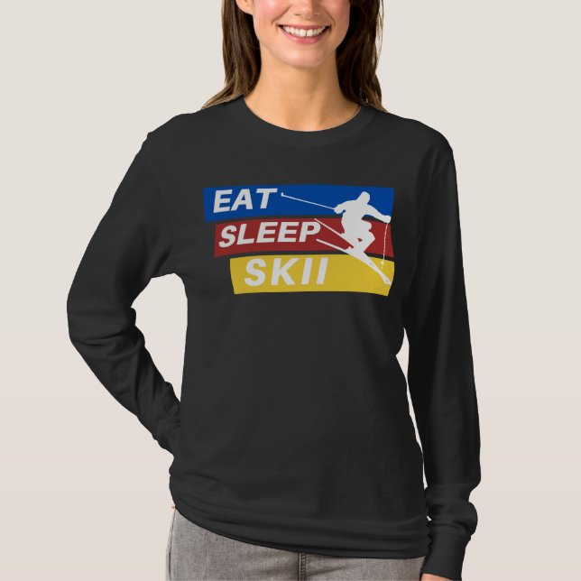 Essen Sleep Skii T-Shirt (Vorderseite)