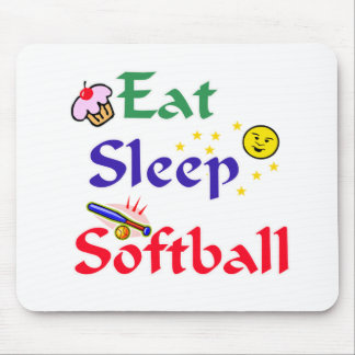 Essen Sleep Softball Mousepad